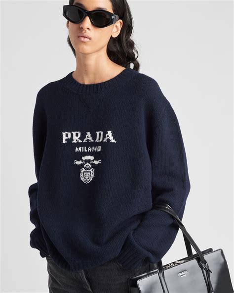 buy knit prada pull|farfetch prada sweaters.